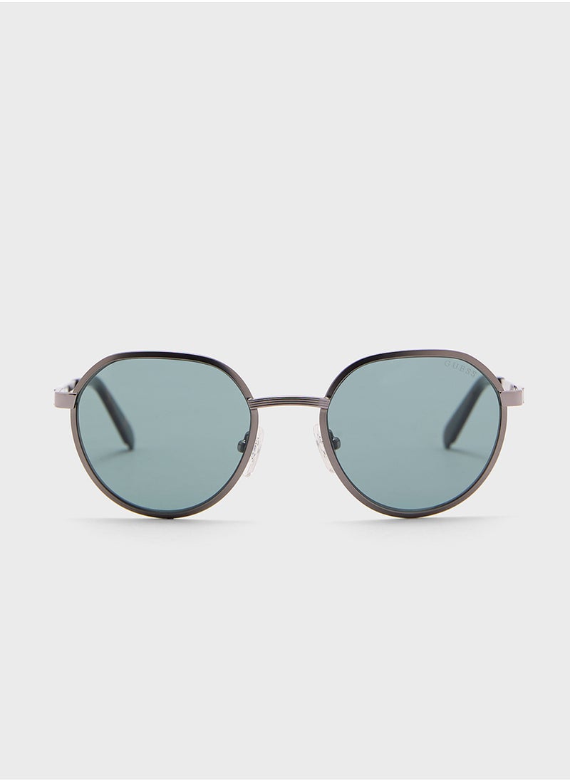 GUESS - Pentagon Sunglasses - Image 1