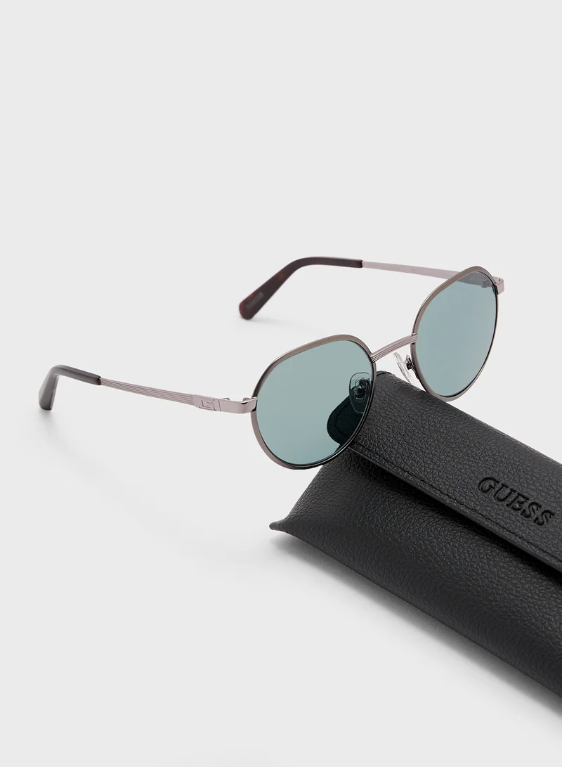 GUESS Pentagon Sunglasses