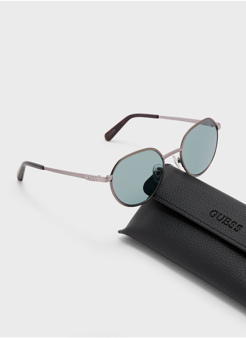 GUESS - Pentagon Sunglasses - Image 1