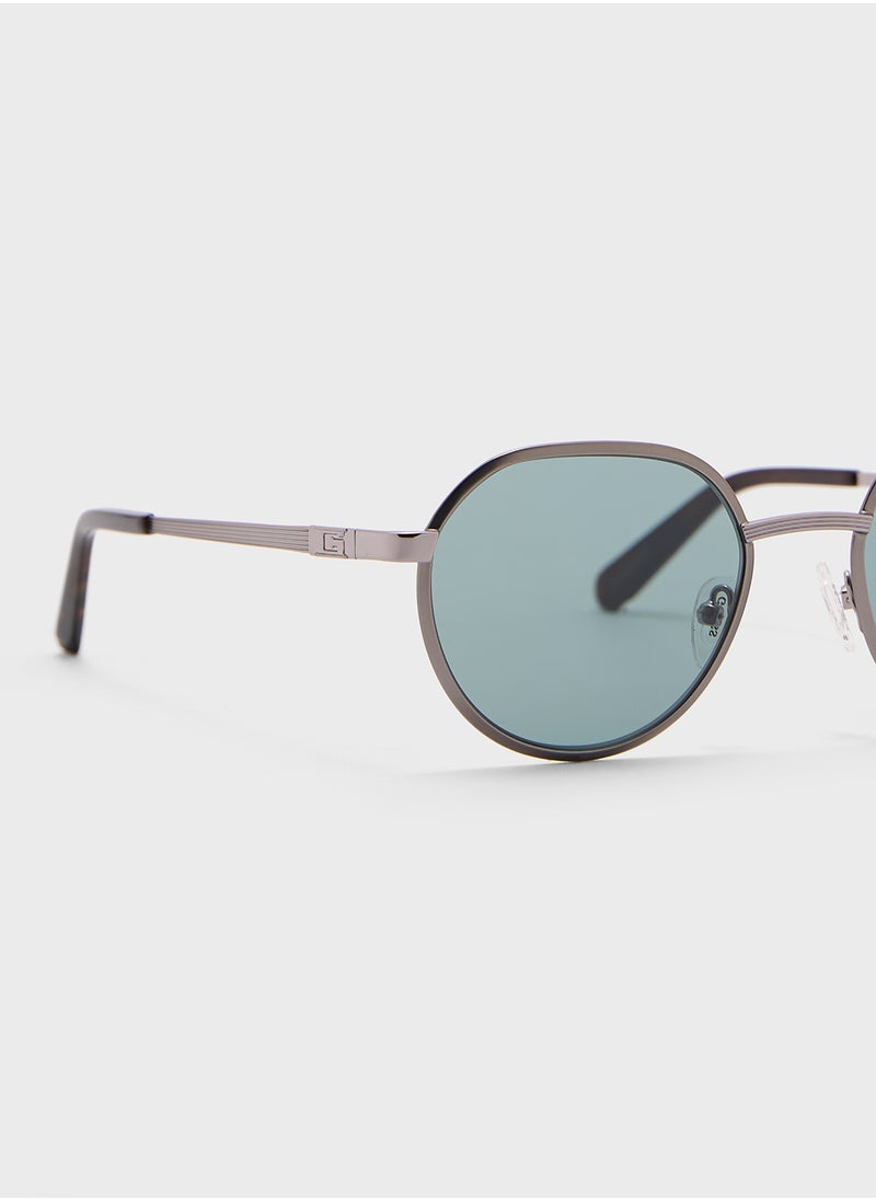 GUESS - Pentagon Sunglasses - Image 1