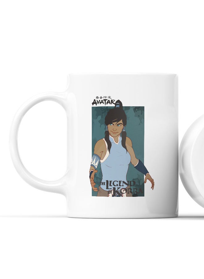 LIT كوب أسطورة كورا كوب أسطورة كورا للقهوة تصميم كورا هدية كوب أفاتار كورا أنمي أمريكي - Image 2