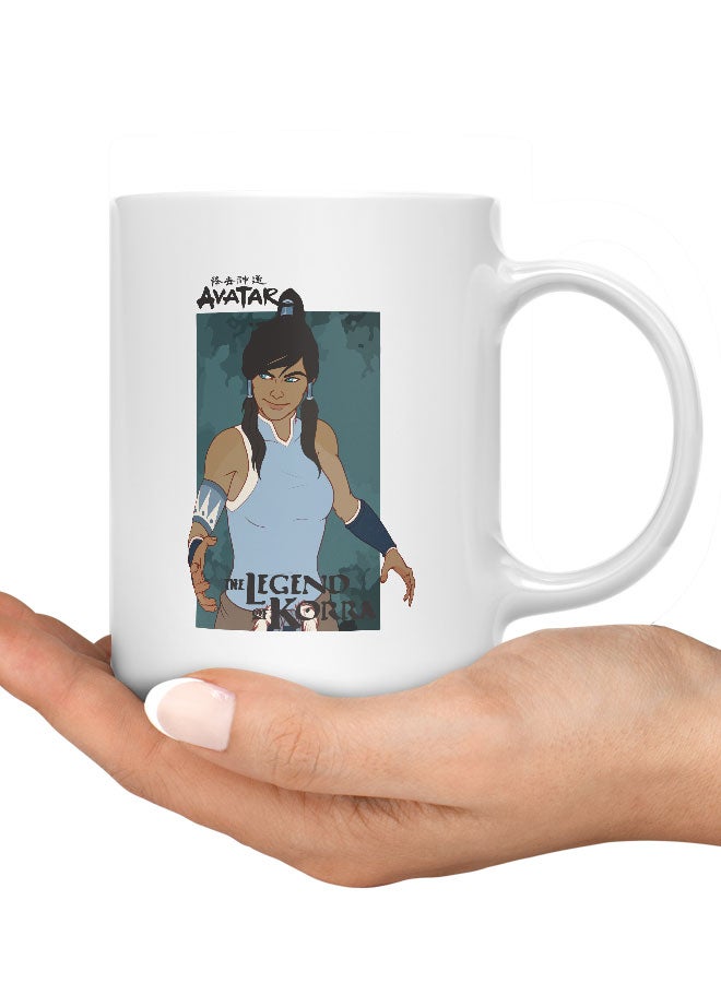 LIT كوب أسطورة كورا كوب أسطورة كورا للقهوة تصميم كورا هدية كوب أفاتار كورا أنمي أمريكي - Image 3