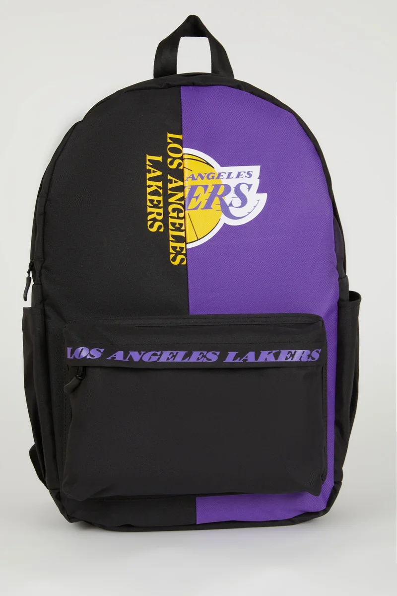 Defacto Unisex NBA Los Angeles Lakers Sports Water Repellent Backpack