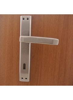 Azm Hırdavat Azm Hardware Yelken Door Handle Nickel Satin Mirrored WC Right  - Image 1