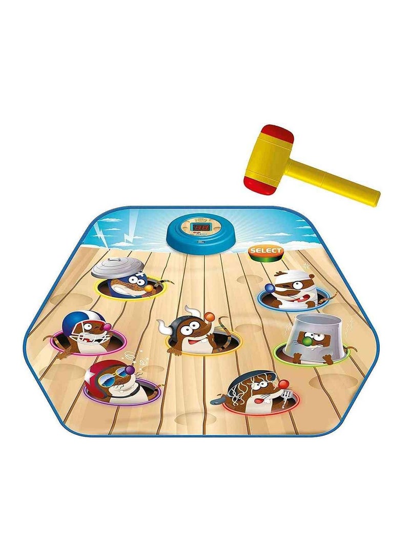 UKR Bop Moles Playmat – Touch Sensitive Hammer Game for Kids | Fun & Interactive Learning Toy for Hand-Eye Coordination | Engaging Bop-a-Mole Game for Toddlers & Preschoolers | Educational Playmat for Active Play - Image 2
