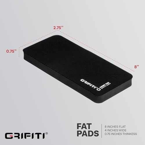 GRIFITI Fat Wrist Pad 8 x 275 x 075 inches Mouse Rest Ergonomic Hand Palm Pads Support for Keypads Numberpads Trackpads Trackball Mousepads Computer Mousepad Gaming Rests Accessories - Image 3