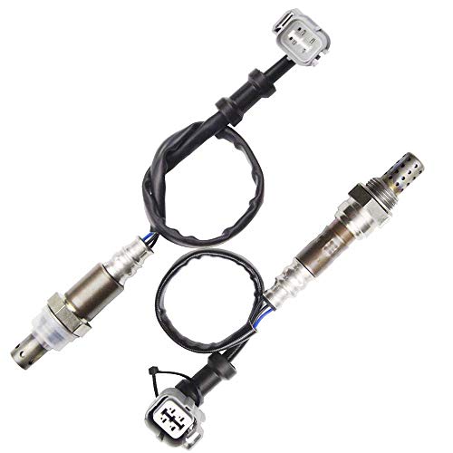 higherbro 2PCS Oxygen Sensor for 2005 2006 Honda CR-V CRV 2.4L Upstream + Downstream - Image 1