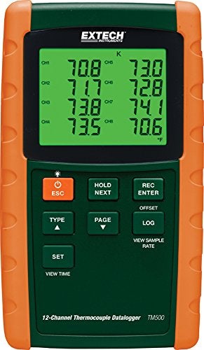 Extech TM500 12Channel Datalogging Thermometer