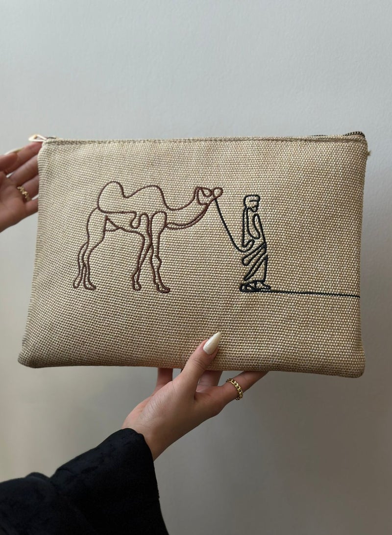 Generic Brand باوتش الجمل مناسب للأيباد الكتب بتصميم حصري وفاخر - Image 1