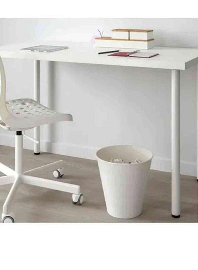 Generic Black and white wastebasket  - Image 1