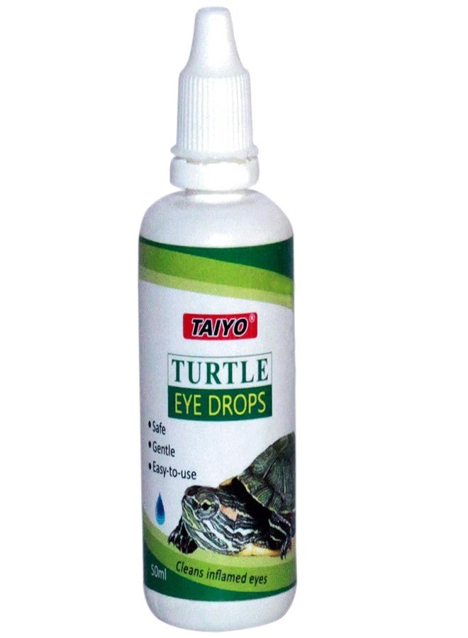 Taiyo Turtle Eye Drops 50ml | Supports Eye Comfort & Clarity in Turtles | Gentle Eye Hydration for Healthy Vision | Ideal for Aquarium Turtle Eye Care - Image 1