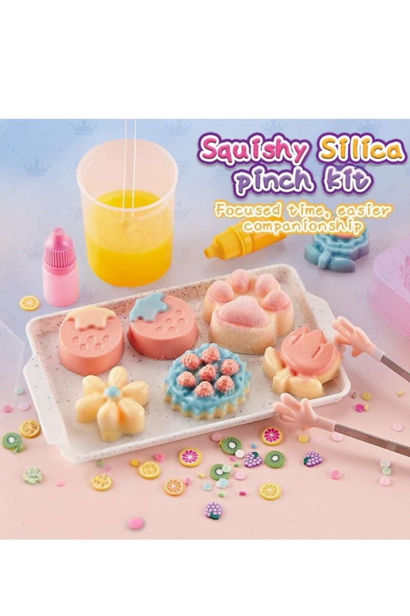 قائمة المنتجات ذات الصلة Squishy ألعاب DIY Kit للأطفال، مجموعة الحرف المرحة للعب الإبداعي والإغاثة من الإجهاد، Squishies الإغاثة من الإجهاد للأطفال حزب المفضلات، Fidget ألعاب Squishy مناسبة للبالغين للأطفال - Image 4