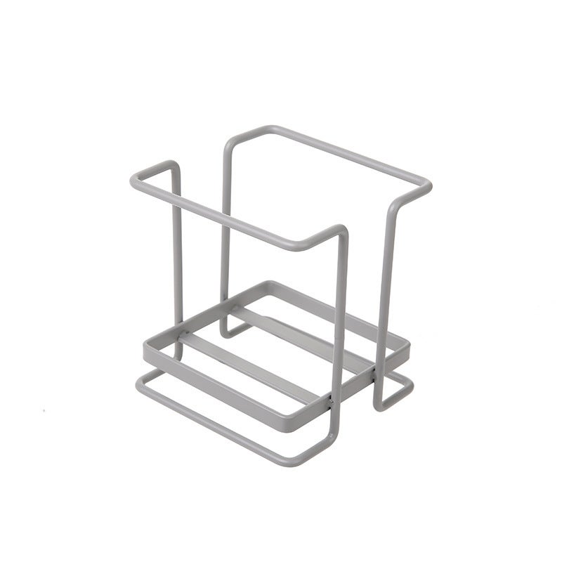 Japanese-style Paper Cup Holder Disposable Cup Taker Wrought Iron Cup Storage Rack Household Coffee Tea Cup Holder(Warm Ash) - Image 1