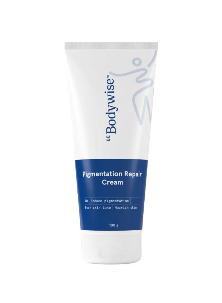 Be Bodywise Pigmentation Cream | With 2.5% Lactic Acid, 2% Urea, Retinol And Kojic Acid  Treats Dark Patches And Rough Skin On Elbows, Knees, Back Of Neck And Thighs - Image 1