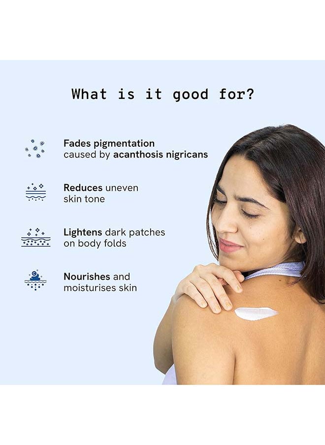 Be Bodywise Pigmentation Cream | With 2.5% Lactic Acid, 2% Urea, Retinol And Kojic Acid  Treats Dark Patches And Rough Skin On Elbows, Knees, Back Of Neck And Thighs  - Image 3