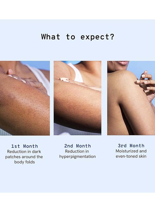 Be Bodywise Pigmentation Cream | With 2.5% Lactic Acid, 2% Urea, Retinol And Kojic Acid  Treats Dark Patches And Rough Skin On Elbows, Knees, Back Of Neck And Thighs  - Image 4