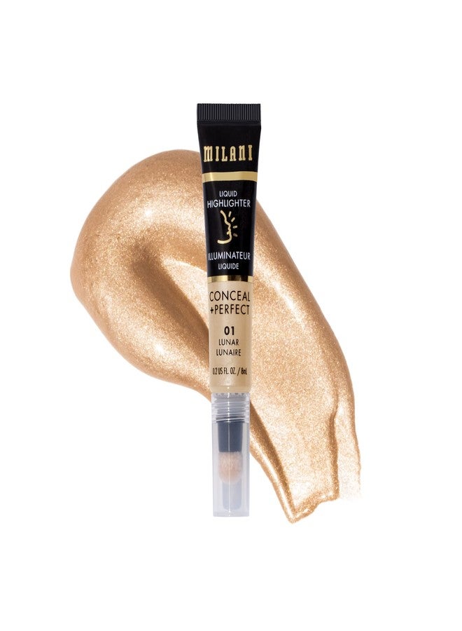 Milani Conceal + Perfect Liquid Highlighter for Added Glow, Face Lift Collection - Lunar - Image 1