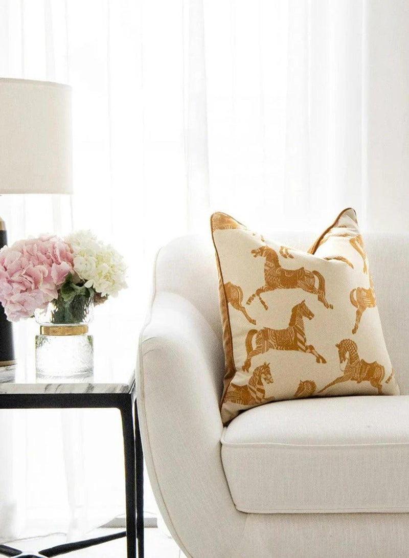 KNOT HOME Cushion Aurora Klimt (with filler) Pillow Knot Home Cover Set for Modern Sofa Contemporary Living Room Bedroom and Office Soft Washable  - Image 3