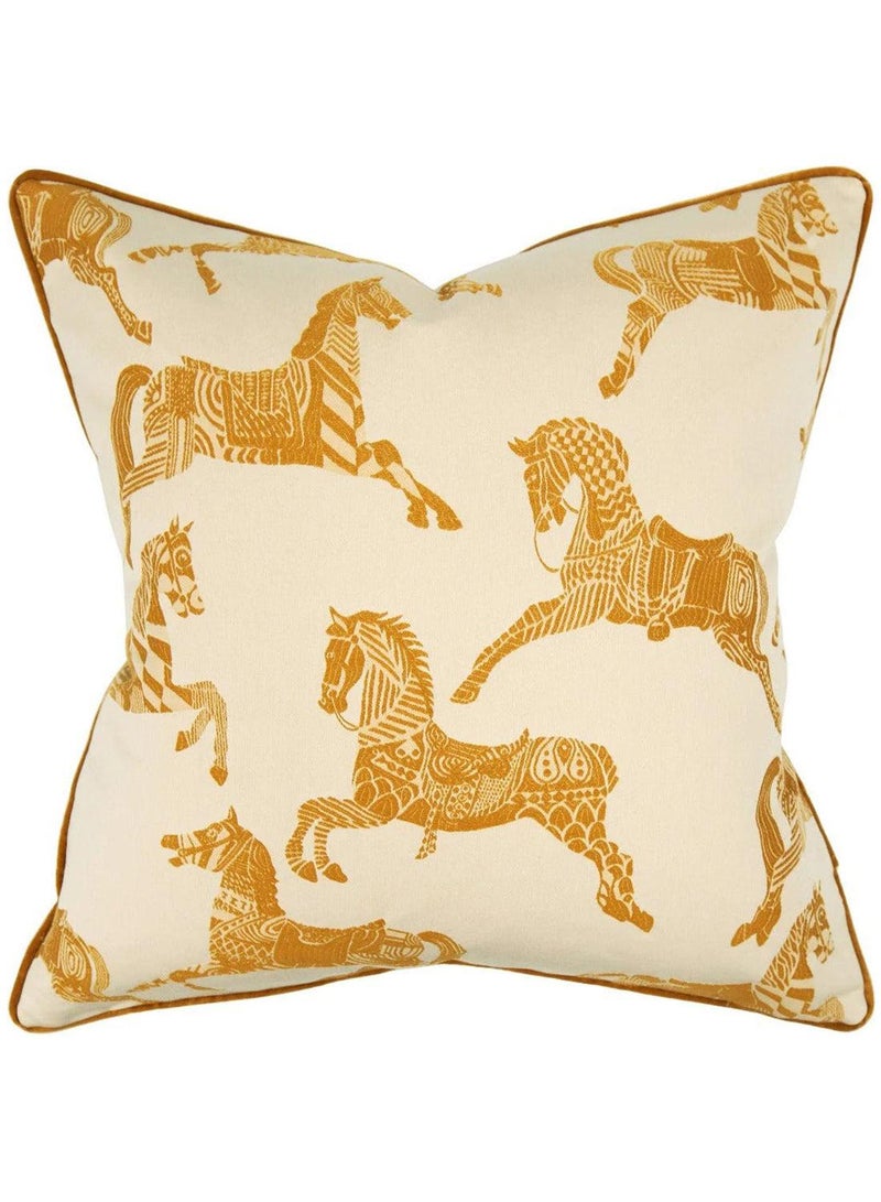KNOT HOME Cushion Aurora Klimt (with filler) Pillow Knot Home Cover Set for Modern Sofa Contemporary Living Room Bedroom and Office Soft Washable  - Image 1