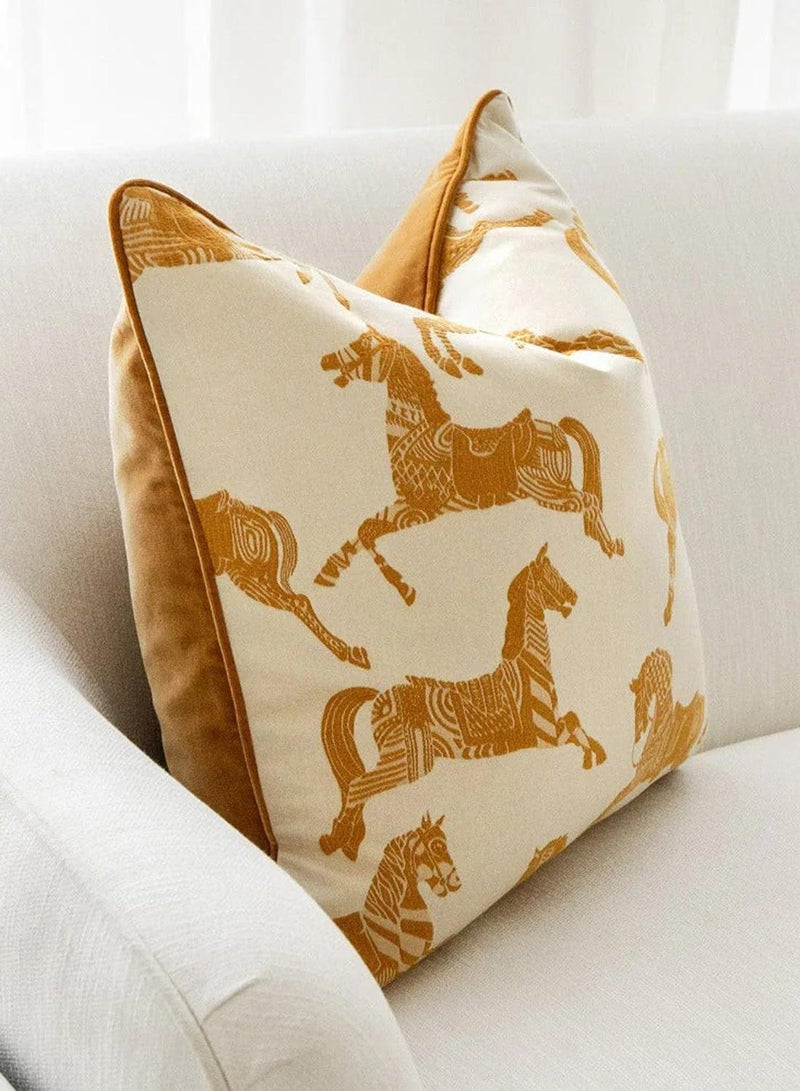 KNOT HOME Cushion Aurora Klimt (with filler) Pillow Knot Home Cover Set for Modern Sofa Contemporary Living Room Bedroom and Office Soft Washable  - Image 4
