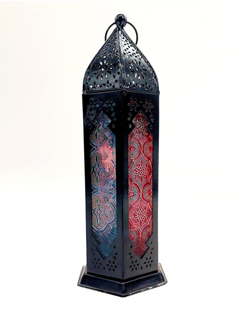 AKDC Candle Holder Lantern | For Home Decor in Eid, Ramadan, Wedding | Living Room, Bedroom, Indoor, Outdoor Decoration | Islamic 25cm  - Image 1