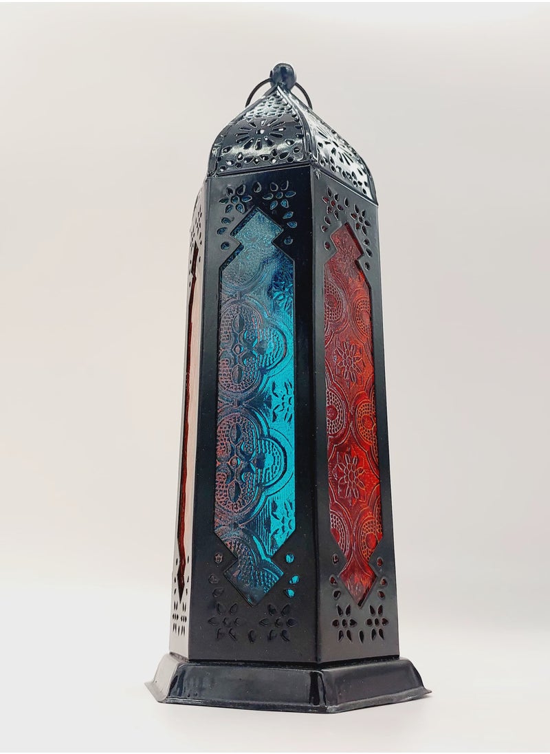 AKDC Candle Holder Lantern | For Home Decor in Eid, Ramadan, Wedding | Living Room, Bedroom, Indoor, Outdoor Decoration | Islamic 25cm  - Image 2