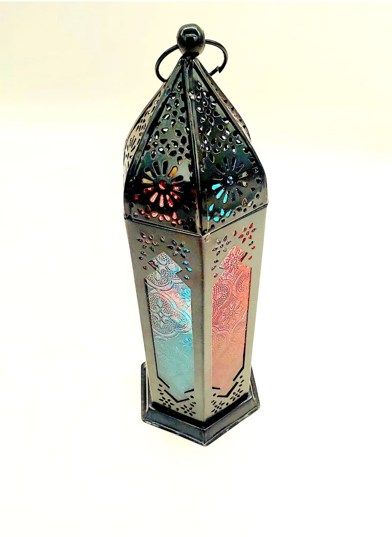 AKDC Candle Holder Lantern | For Home Decor in Eid, Ramadan, Wedding | Living Room, Bedroom, Indoor, Outdoor Decoration | Islamic 25cm  - Image 3