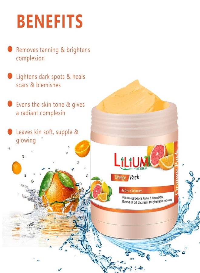 ليليوم قناع تنظيف الوجه ليليوم أورانج النشط 500 مل - Image 4