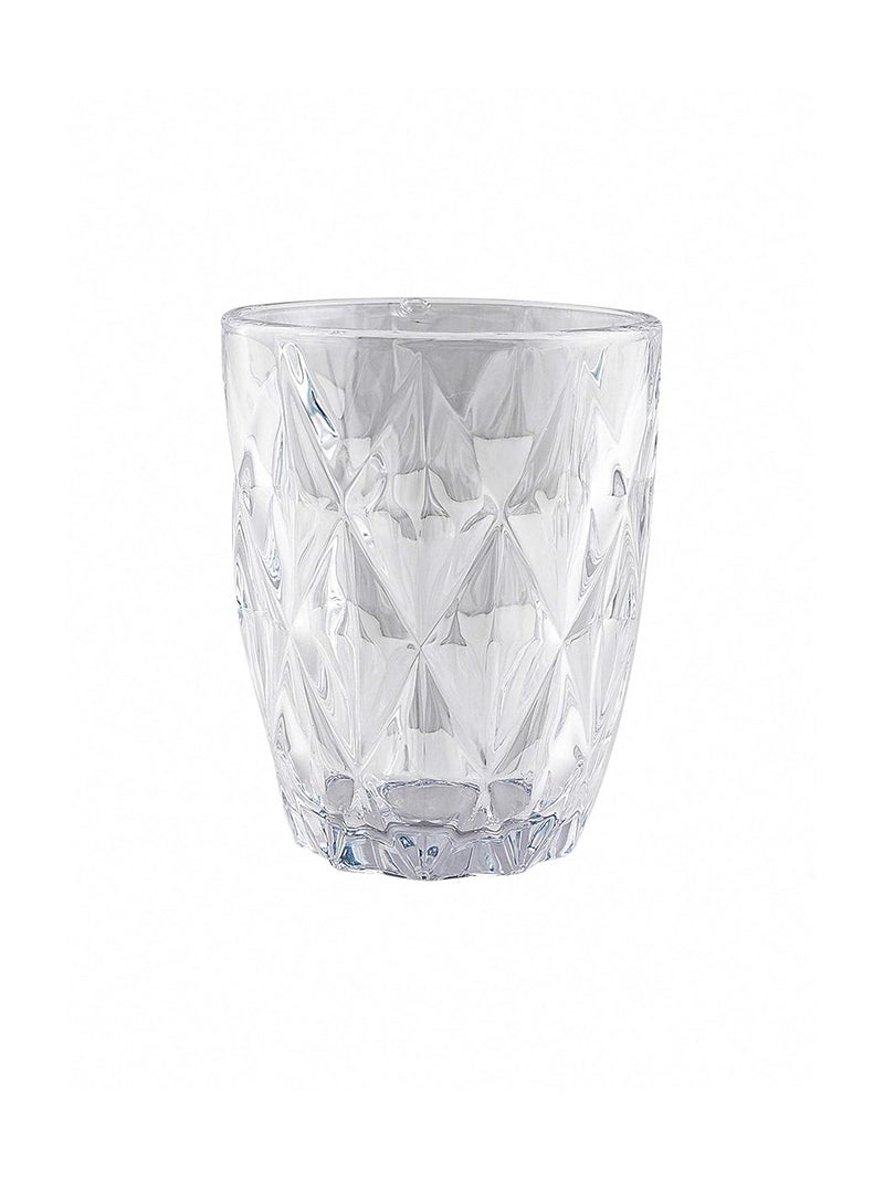 Goodhomes Glass Water Juice Glasses Set of 6Pcs Clear 260Ml - Image 2