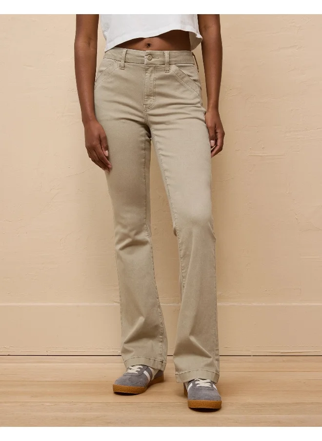 امريكان ايجل AE Stretch Low-Rise Kick Boot Trouser