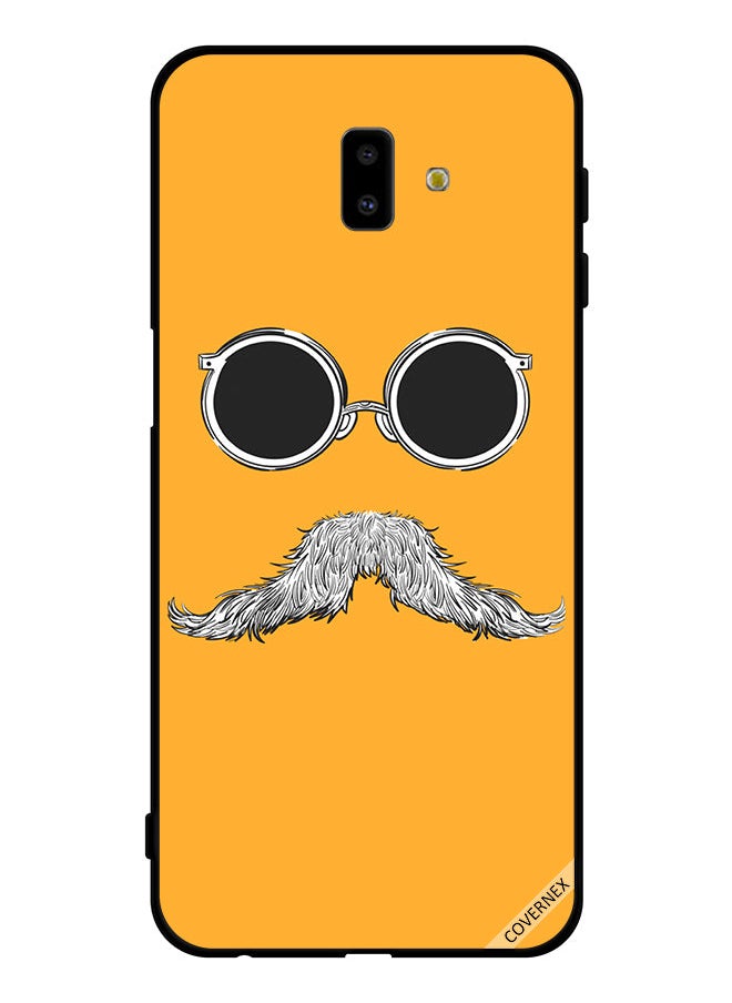 Covernex - Protective Case Cover For Samsung Galaxy J6 Plus Baba Mustaches - Image 1