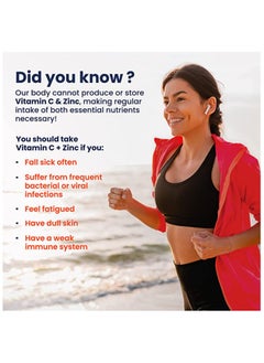 WELLBEING NUTRITION Vitamin C With Zinc Natural And Organic Immunity Booster 1000mg Vitamin C, 16 Effervescent Tablets  - Image 4
