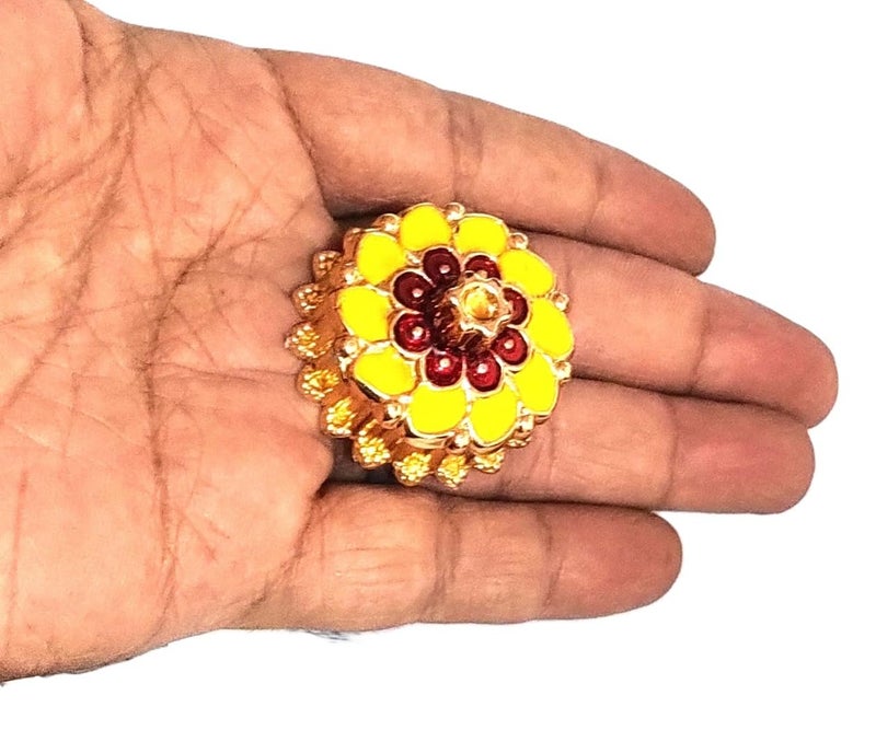 DeLegarde Red Sindoor Powder Small Fancy Gift box for Women Puja Tilak Suhaag Sindur 8 gm - Image 4