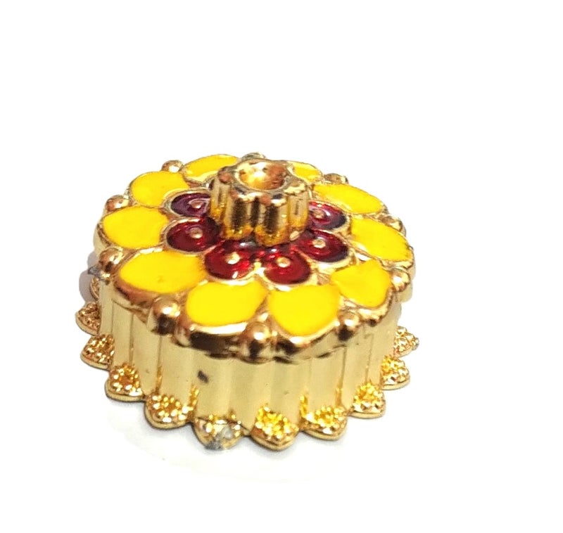 DeLegarde Red Sindoor Powder Small Fancy Gift box for Women Puja Tilak Suhaag Sindur 8 gm - Image 5