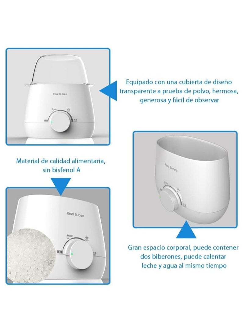 BLOOMING TIME 3-in-1 Baby Bottle Steam Sterilizer, Food Heater & Warmer – BPA-Free, Fast Warming for Breast Milk & Formula, Accurate Temperature Control - Image 4