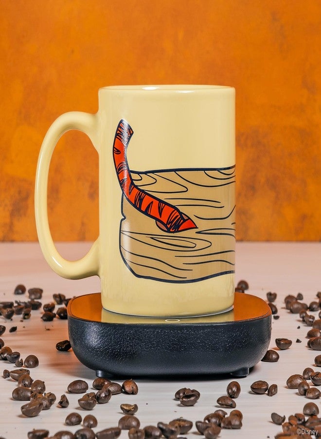 Uncanny Brands Disney Tigger 12oz Mug Warmer Set - Keeps Your Favorite Beverage Warm - Auto Shut On/Off - Image 3