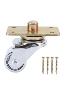 Thoraya Upright Piano Wheel with Top Plate 360 Degree Rotation Caster for Piano Frame Home Furniture Bookshelf Sofa  - Image 1
