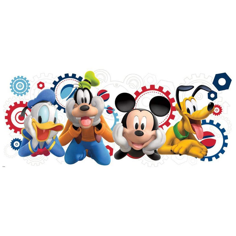 RoomMates RMK2561GM Disney Mickey Mouse Clubhouse Capers Giant Peel and Stick Wall Decals - Image 2