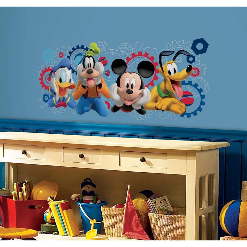 RoomMates RMK2561GM Disney Mickey Mouse Clubhouse Capers Giant Peel and Stick Wall Decals - Image 4