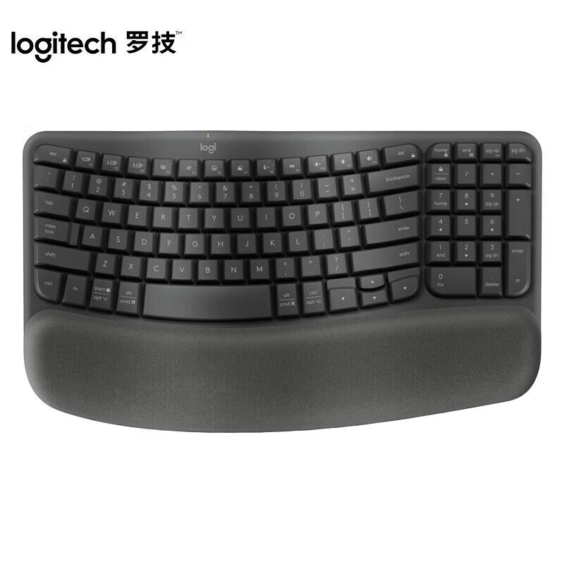 Logitech Keyboard Generic Generic Logitech (Logitech)Wave Keys Ergonomic Keyboard Wireless ...