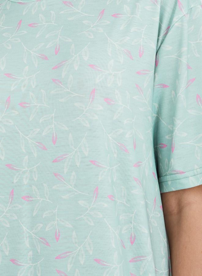 Styli Graphic Print Short Sleeve Sleep T-Shirt - Image 3