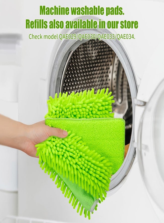 Qaestfy Pack of 2 Chenille Pad Refill Compatible with QAE026/QAE031 Ceiling Fan Clenae Duster with Long Handle - Image 2