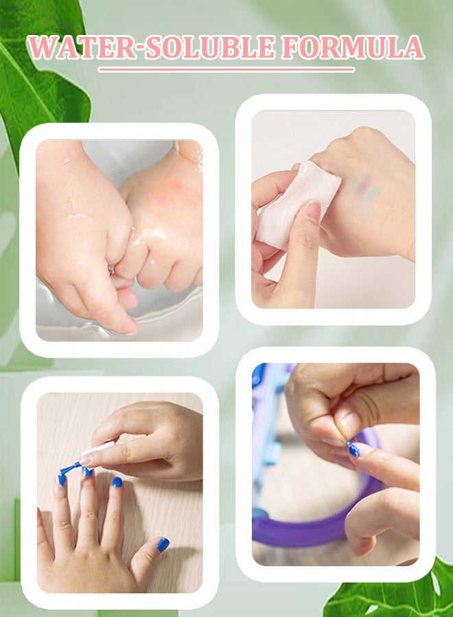 Kids Makeup Kit for Girls, Beauty Playsets, Real Washable Make up Kit for Little Girl Princess Toddler Makeup for Kid Birthday Gifts Toys for Girls - Image 2