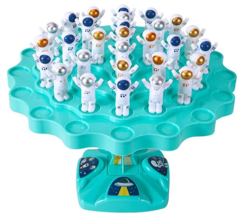 Astronaut Balance Game, Interactive Coordination Enhancing Toy, Early Educational, Smart Balance Toy for Daily Life (48 Astronauts) - Image 1