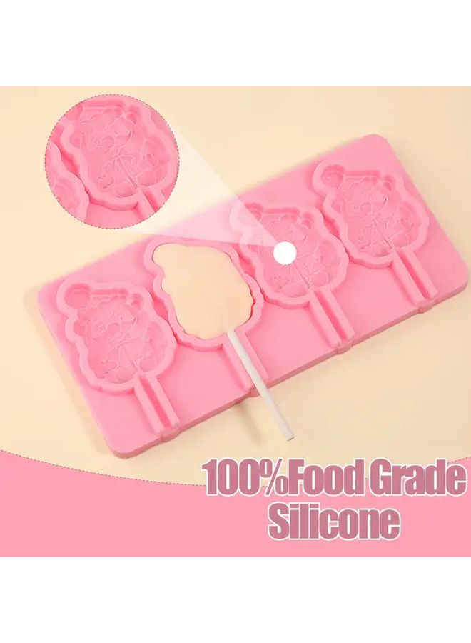 Y 181 Santa Claus Silicone Lollipop Mold For Baking Cake Candy Fondant - Image 4