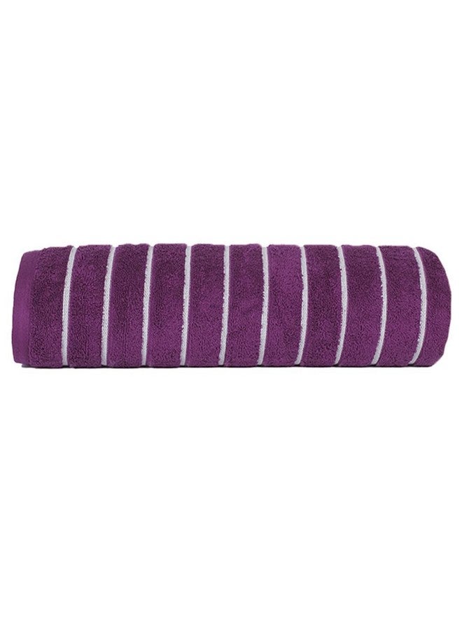 CASA COPENHAGEN Casa Copenhagen Ecstatic 6 Pieces Towel Set Gray Violet & Prune Purple 600 GSM 2 Bath Towel 2 Hand Towel 2 Washcloth Designed in Denmark Made of Soft Egyptian Cotton for Bathroom Kitchen & Shower  - Image 2