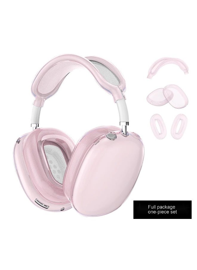 NIBEMINENT - Silicone Cases Suitable for Apple AirPods Max 3-in-1 Headphones Anti-Scratch Ear Cups Cover Headband Cover and Ear Pad Protector Case Skin Accessories - Image 1