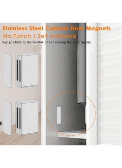 4 Pack Magnetic Door Locks Strong Cabinet Door Magnetic Lock Stainless Steel Kitchen Magnetic Lock - pzsku/Z2ECB64FFE620E45D139DZ/45/_/1727165813/bbd465f8-ea3c-45e5-994e-d869fa45bb7f