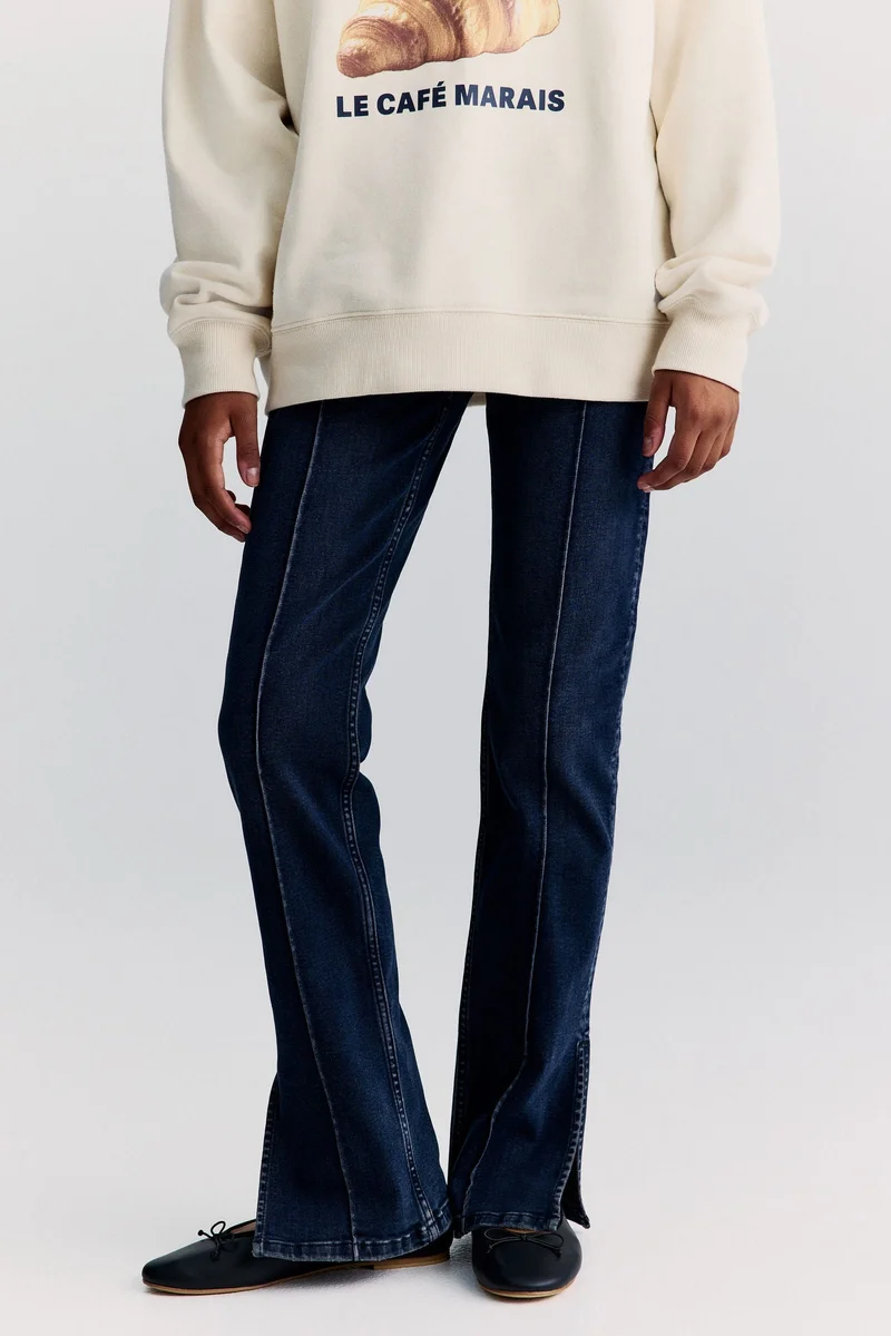 H&M Pintucked Slim Fit Jeans