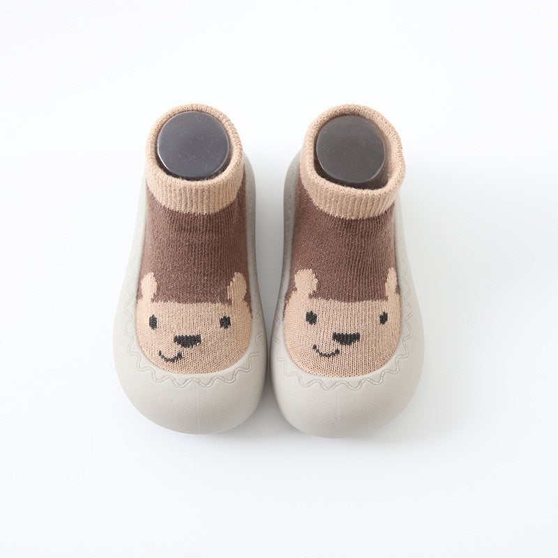 New Soft Bottom Baby Shoes Floor Socks Toddler Non-Slip Baby Shoes Home Cartoon Animal Socks Shoe Cover Feet - Image 1